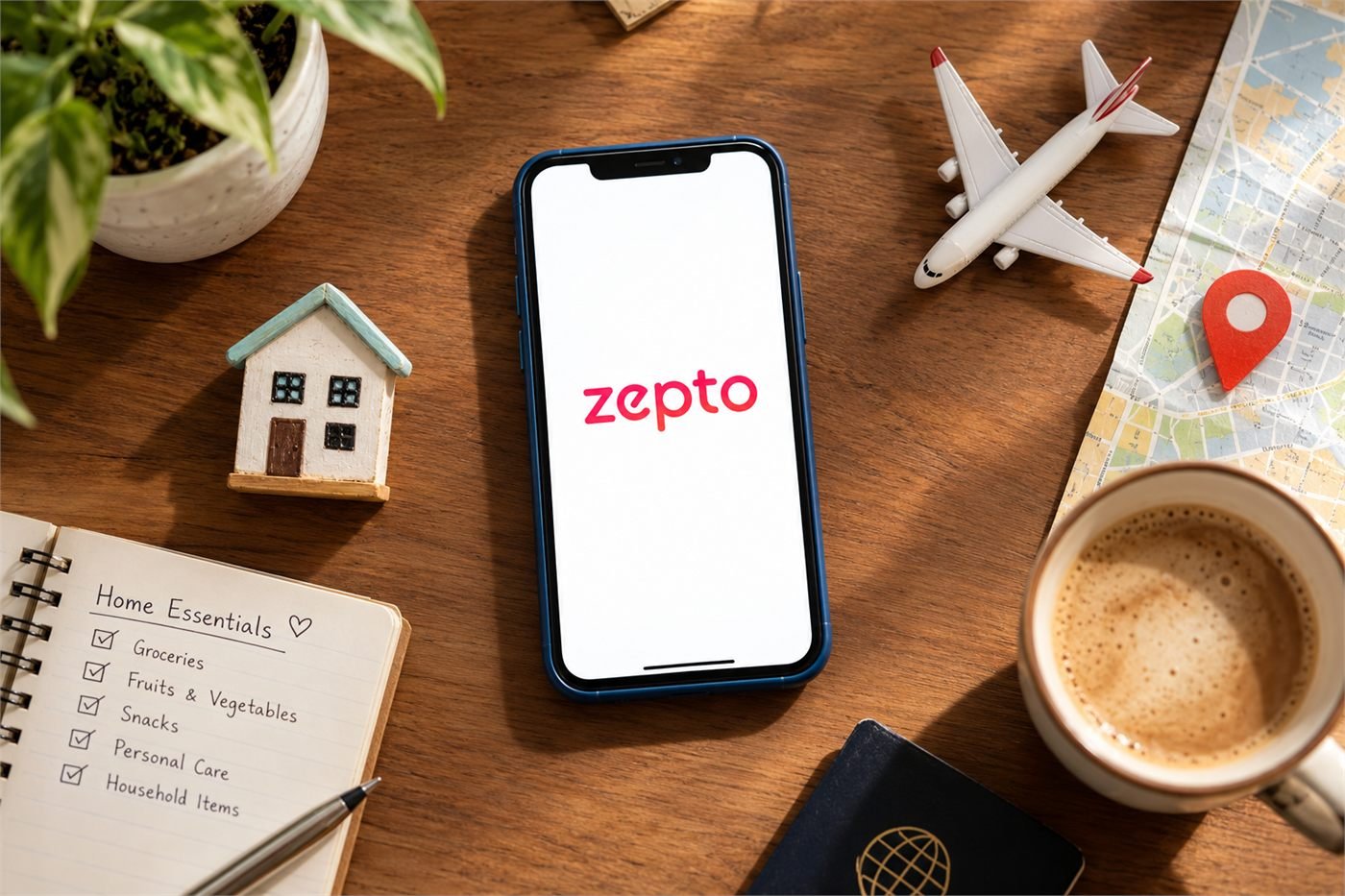 Zepto riders delivering groceries