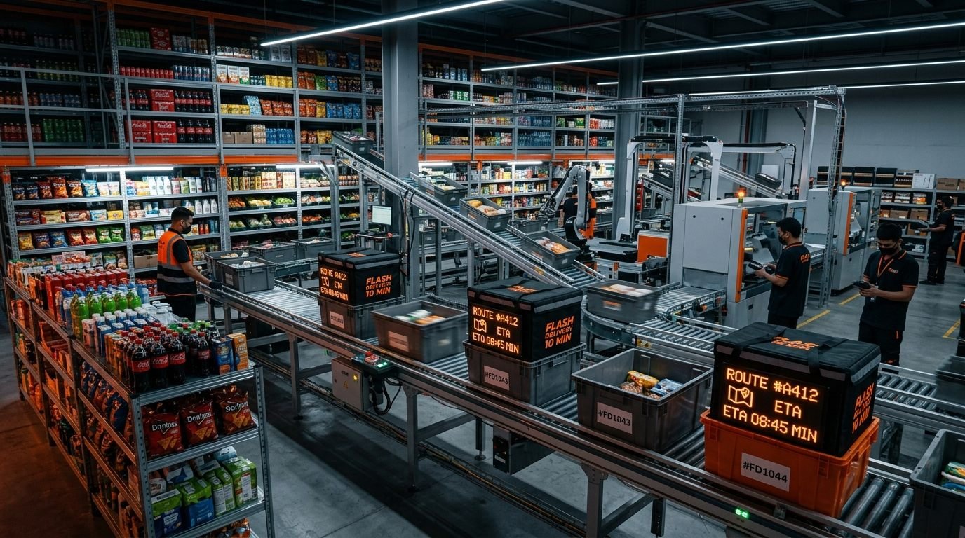 Quick commerce platform
