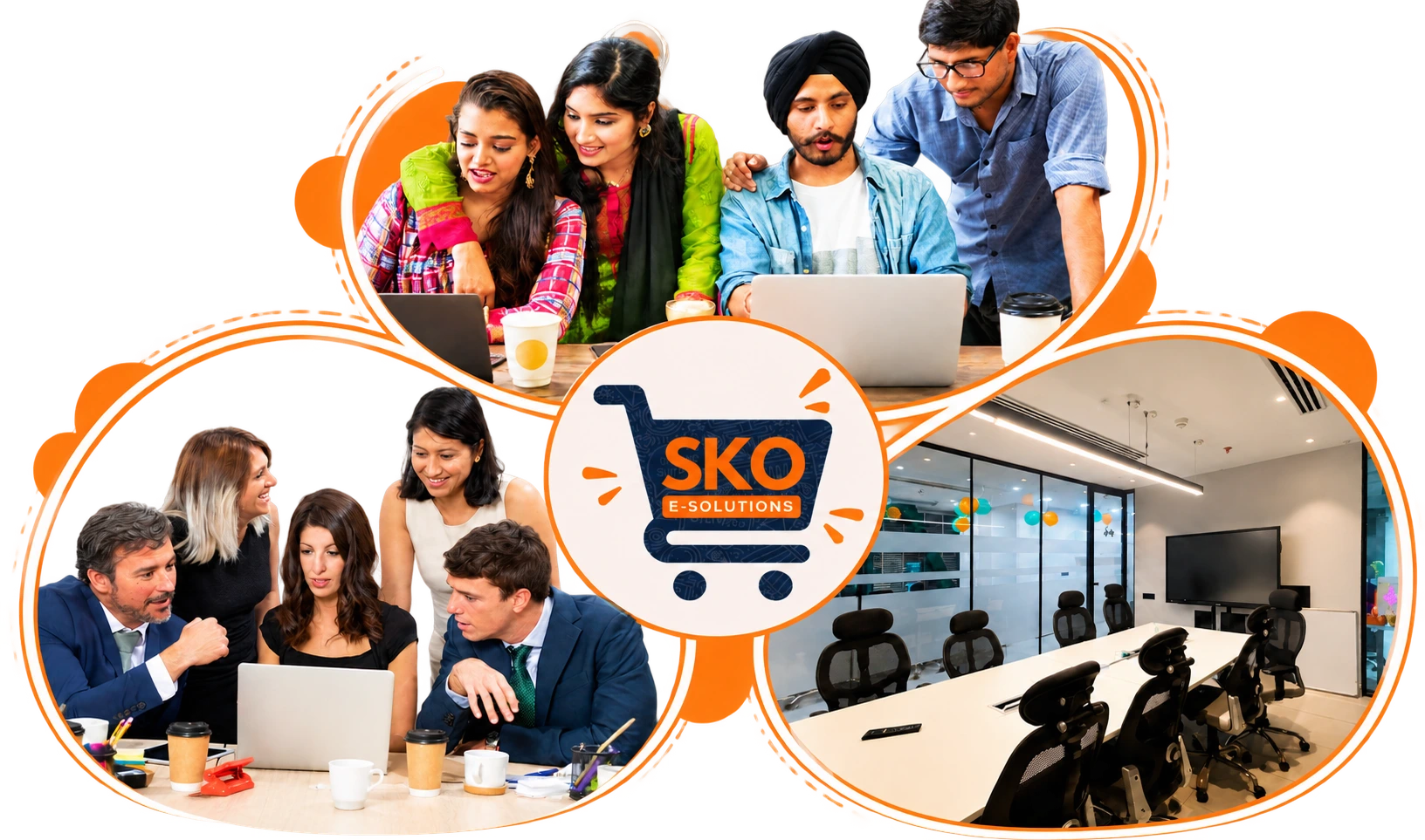 SKO E-SOLUTIONS team collaboration and office
